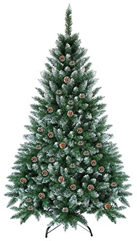 Baunsal® Künstlicher Weihnachtsbaum künstlich (BSP) Christbaum künstlich Tannenbaum künstlich Christmas Tree künstliche Weihnachtsbäume Kunst Weihnachtsbaum