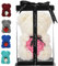 Rosenbär - Rose Teddybär 10 Zoll Hugz Teddy Blumenbär - Über 250 Dutzend künstliche Blumen - einzigartige Geschenke, Geschenke für Frauen Klare Geschenkbox (White)
