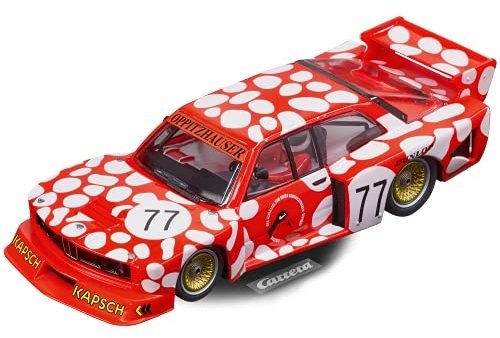 Carrera Digital 132 I BMW 320 Turbo Flachbau Team Oppitzhauser No.77 I Auto für Rennbahn | Rennbahnen und lizensierte Slotcars | bis zu 6 Spieler | Für Jungs & Mädchen ab 8 Jahren & Erwachsene