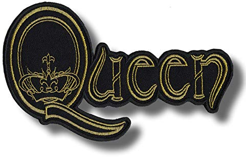 Queen Patch Badge Embroidered Iron on Applique