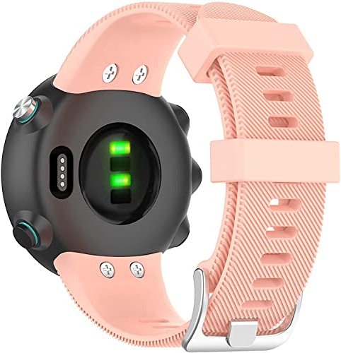 Tyogeephy Cinturino Compatibile con Garmin Forerunner 45 / Forerunner 45S / Swim 2, Sport Silicone Braccialetto Sostituzione Cinturino per Garmin Forerunner 45 / Forerunner 45S / Swim 2
