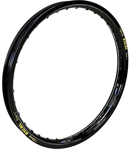 LEOVINCE Felge Alu Excel für KTM EXC 125 uvm. Motorrad, schwarz Schwarz