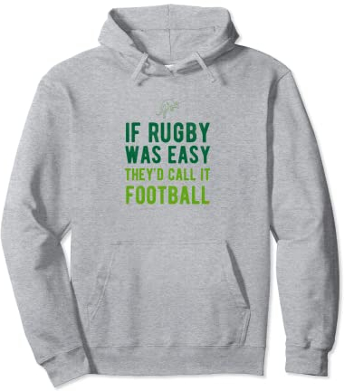 Fun If Rugby Easy Called Fußball Australia Day Aussie Geschenk Pullover Hoodie