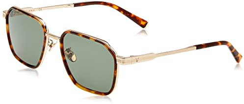 Police Unisex SPLC56 Sunglasses, Gold, 55