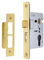 DIDA® Polished Brass Euro Barrel Sashlock 65mm, Euro Sash Lock for Internal or External UPVC Doors, Door Latch Hardware and Euro Cylinder Barrel Lock for Doors
