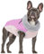 Coats & Jackets for Dogs, Medium Dog Winter Clothes Outdoor Coat Adjustable Windproof Vest Warm Apparel with Reflective Strips Enhance Visibility during Walks(Pink, M)