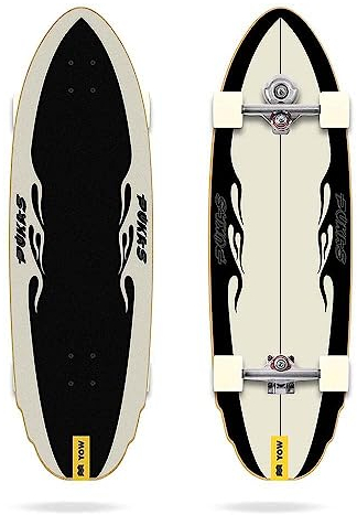 Jart Flame Pukas x Yow Surfskate Skateboard, Erwachsene, Unisex, Mehrfarbig (Mehrfarbig), Einheitsgröße