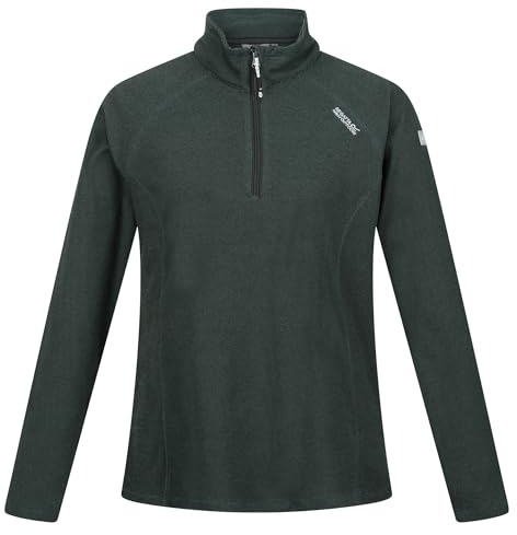 Regatta Women's Montes Lightweight Half-Zip Fleece in Pile, Abete Rosso, 46 Donna