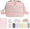 wogozan Funda universal para cámara Fujifilm Instax Mini 12/11/9/8/7/EVO/40/90/Link Camera Funda protectora con mini marcos de fotos, álbum, borde de película, paquete de accesorios de calcomanías DIY