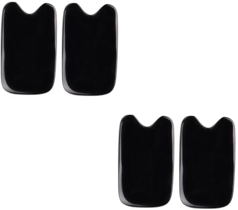Beavorty Massage-Tools 4 Stück Hautpflegebrett Gesichtse Auto Scheibenreiniger Gua-sha Jade Massieren Kratz Muskelschaber Für Den Körper Massierendes Kratzbrett Massagebrett Narbe