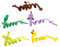 jojofuny 5Pcs Animal Shaped Cable Organizer Cute Silicone Headset Cord Management Winders Ties for Earphone and Cellphone Cables Lightweight and Compact