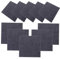 QUMIIRITY 10st Teppich Fußmatte Fliesen Kleben Aufkleber Zum Einkleben Von Böden Bodendekoration Zu Hause Selbstklebender Bodenaufkleber Fliesenbodenaufkleber Küchenboden Polyester Dark Grey