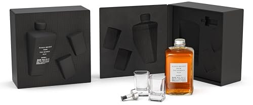 NIKKA - From the Barrel Coffret Silhouette 2024 2 Verres & Pourer - Blended Whisky - 51,40% Alcool - Origine : Japon - Notes de Pêche & Canelle - 50 cl