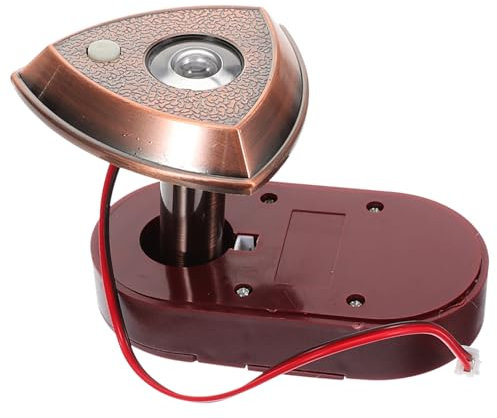 OSALADI Sturdy Metal Peephole Viewer Door Hole Viewer for Privacy Zinc Alloy Ring Doorbell