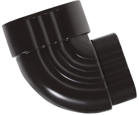 jojofuny Fallrohradapter Aus Aluminiumlegierung Dachrinnenverbinder Fallrohrwinkeladapter Rostfrei Und Langlebig Geeignet Für Fallrohr-entwässerungssysteme