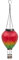 GardenKraft 10919 Hot Air Balloon Lantern/Solar Powered Outdoor Light/Efficient LEDs/Durable Construction/Flame Effect/Warm White Light Colour