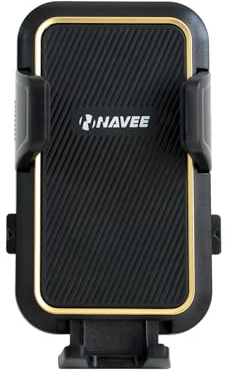 NAVEE Handyhalterung für E-Scooter – Universal Halter für 4,5–7 Zoll Smartphones, Werkzeugfreie Montage in 10 Sekunden, rutschfest & Kratzschutz, Kompatibel mit Xiaomi