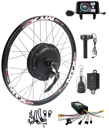 E-Bike Conversion Kit, Rear Cassette, MTX Rim, High Power, 250/1000watt, UK (29 Inches)