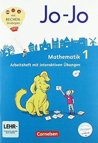 Jo-Jo Mathematik - Allgemeine Ausgabe 2018 - 1. Schuljahr: Arbeitsheft - Mit interaktiven Übungen online