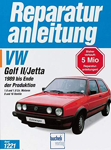 Reparaturanleitung, Band 1221: VW Golf II