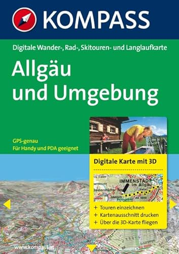 Allgäu - Oberschwaben 3D. CD-ROM