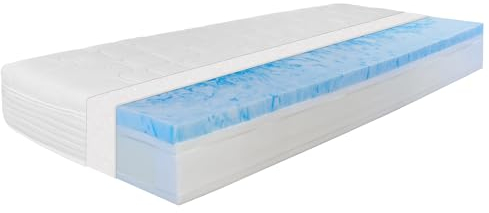 BeCo Matratze, Grand Dream Gel, 160 x 200 cm, H2, Taschenfederkern, Oeko-TEX Standard 100, integrierter Gelschaum-Topper, Made in Germany, 100 Nächte Testschlafen