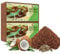 Riare 2 Pack Coconut Fiber Substrate for Reptile Natural Coco Substrate Premium Compressed Coconut Husk Terrarium Bedding for Reptile, Tortoise, Frogs, Snakes Hermit Crabs, Burrowing Animals (2 Pack)