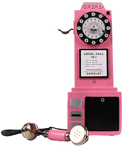 Vintage-Telefonmodell, an der Wand montiertes Vintage-Telefon, Wählscheiben-Festnetztelefon-Ornament, Vintage-Telefonmodell, Retro-Wandtelefon-Dekoration, klassische Telefon-Basteldekoration for Büro,