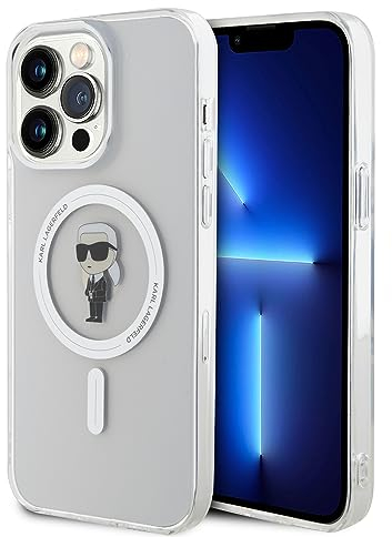 Karl Lagerfeld KLHMP15XHFCKNOT Hülle für iPhone 15 Pro Max 6.7 transparent hardcase IML Ikonik
