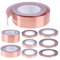 KLVN 2pcs 20M 25M Copper Tape Snail Adhesive EMI Shielding Conductive Adhesive Foil Tape for Stained Glass Paper Circuit Electrical Repair (Color : 25M, Size : 6mm)