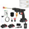 CUSROS 35Pa Cordless Power Pressure Washer with 2 Nozzles, Lightweight Portable Jet Washer, Handheld Battery Cleaner Car Washing Machine with 2PCS 1.5 Ah Battery for Fence Floor Cleaning