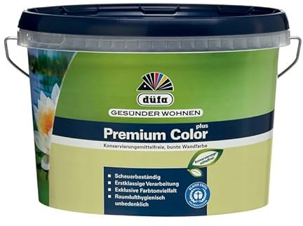 Düfa Premium Color plus Wandfarbe 2,5 L Farbwahl 2,5 l, Farbe:Verspielte Wiesen