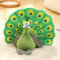 mzDxLy Pfau Plüschtiere, Tiersouvenirs, Puppen, Plüschvögel, Spielzeug, Ornamente, Kindergeburtstagsgeschenke, 25CM 2