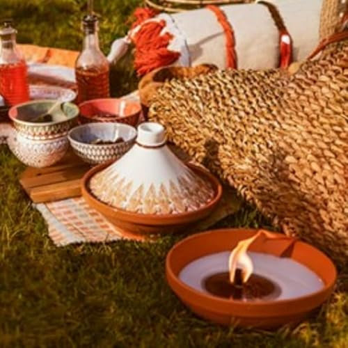Tajine de service individuel Terracotta - D 22 cm