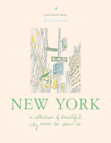 Zoé de Las Cases New York: A collection of beautiful city scenes to colour in