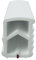 DIWARO® Stahlzargen-Dichtung SZ001 | weiß oder grau | 5 lfm für Haus- und Innentüren. Zum Schallschutz und abdichten der Tür. Bestehend aus TPE (Thermoplastischen Elastomer) (weiß)