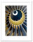Jet Engine Close UP Plane Black Frame Framed Art Print Picture Mount B12X9075