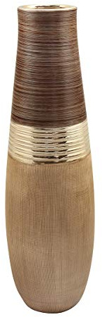 GILDE Kegelvase Bradora braun/Champagner/beige H= 36,0 cm 47133