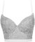 Woboren Mujer Corsé Bustier de Overbust Sujetador corsé Crop Top