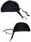 MVC PACK*2 pcs - Gorro/Bandana Chef/Cocina/Cocinero/Camarero/Carnicero Adulto Unisex - Negro