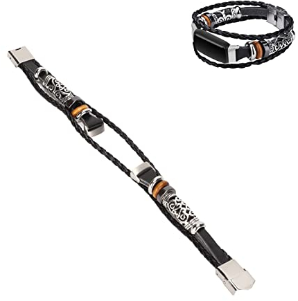 Armband Uhrenarmband Armbänder kompatibel mit Luxe,Retro Ersatzarmband Verstellbare Ersatz Armbänder für Luxe,Ersatzbänder für Damen und Mädchen(Schwarz)