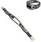 Armband Uhrenarmband Armbänder kompatibel mit Luxe,Retro Ersatzarmband Verstellbare Ersatz Armbänder für Luxe,Ersatzbänder für Damen und Mädchen(Schwarz)