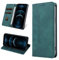 Leaisan Handyhülle für iPhone 12/iPhone 12 Pro Hülle Premium Leder Flip Klappbare Stoßfeste Magnetische [Standfunktion] [Kartenfächern] Schutzhülle für iPhone 12/iPhone 12 Pro Tasche - Malachitgrün