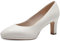 Tamaris Damen Pumps Leder Blockabsatz; WHITE/weiß; 40 EU