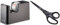 Leitz Klebeband-Tischabroller, Fester Stand, Klebebandabroller Inkl. Klebeband, Schwarz/Grau, Duo-Farbe, 53640095 & Schere Titan Anti-Haft 205mm SB sw