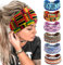 Mode-Stirnbänder für Frauen Haare Kopftücher Haarband Turban Blume Baumwolle Stirnbänder Breite Yoga Sport Stirnband Head Wrap (P6WAfacaB)