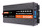 3000W 4000W 5000W 6000W Convertisseur 12V/24V 220V Pur Sinus Transformateur pour Voiture,Caravane,Bateau,Camping, Voyage,Panneau Solaire Onduleur avec AC Prises et écran LCD,5000W-12V