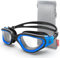 ZIONOR Gafas de natación ópticas G1 a prueba de fugas (A1 negro-azul -200)