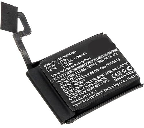 battery Suitable for Apple A1976, A2059, Watch Series 4 44mm