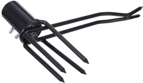 YARNOW Testa di Ricambio per Sarchiatrice per in Lega di Alluminio, Gancio Portatile per Diserbo Verticale, Utensile Manuale per Rimozione Radici di Gramigna e Tarassaco,